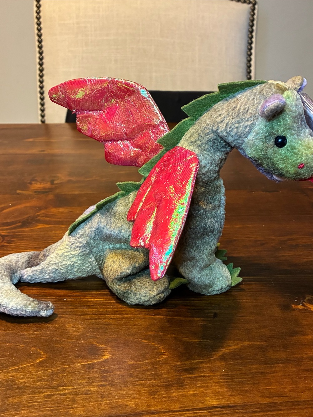 Ty Beanie Baby- NWT- Torch the dragon